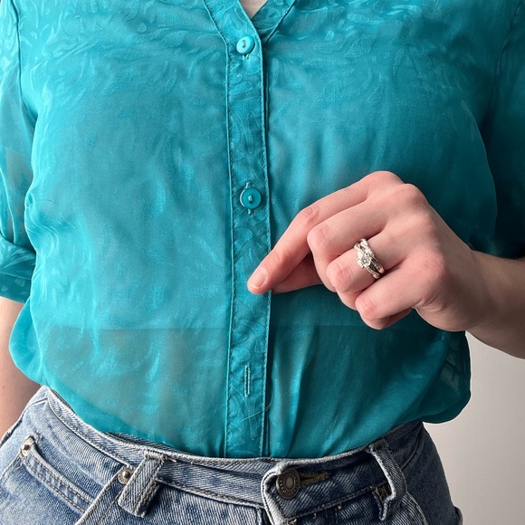 Carroll Reed Button Up Top - Picture 4 of 7